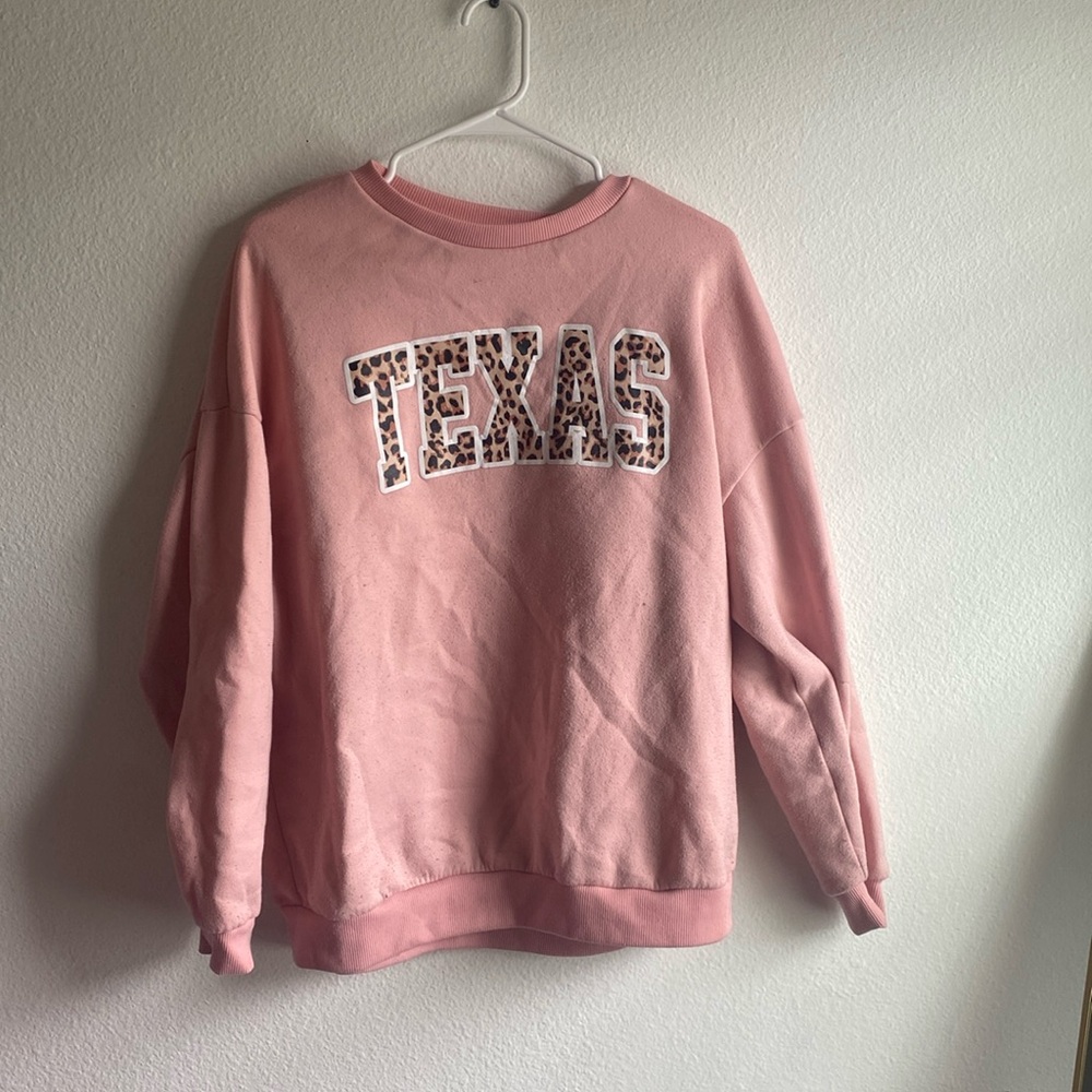 sweatshirt!! light pink size M